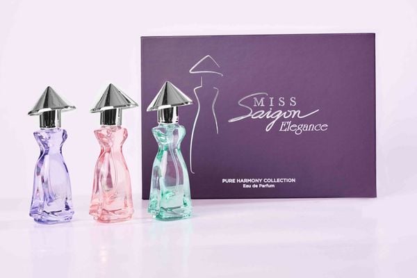  Bộ sưu tập Nước hoa Miss Saigon Elegance - Pure Harmony 15ml x 3 
