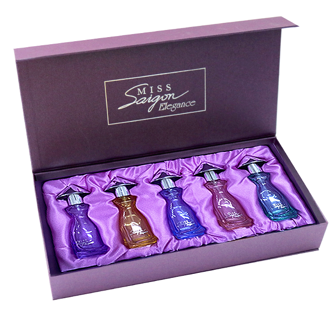  Bộ sưu tập Nước hoa Miss Saigon Elegance travel size (New) 15ml x 5 