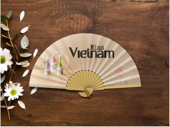  Quạt Vải Lụa 