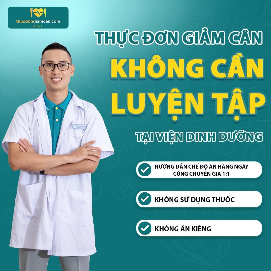  Thực đơn giảm cân không tập thể dục (Gói cơ bản 30 ngày) 