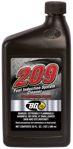  BG 209 Fuel Induction System Cleaner 
