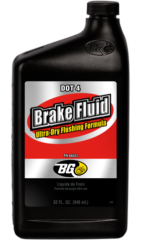  BG DOT 4 Brake Fluid Ultra-Dry Flushing Formula 