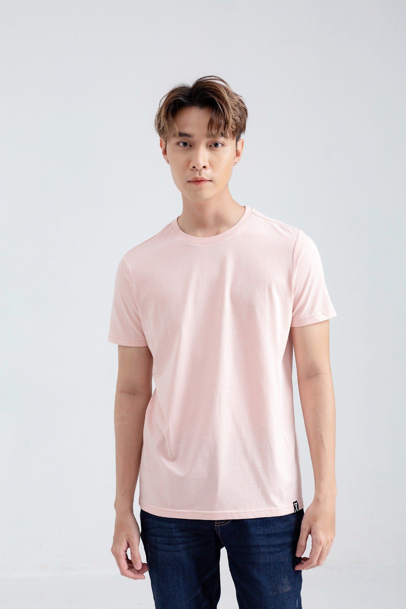  Áo Thun Nam Slim Fit Basic Cổ Tròn MTS 1132 