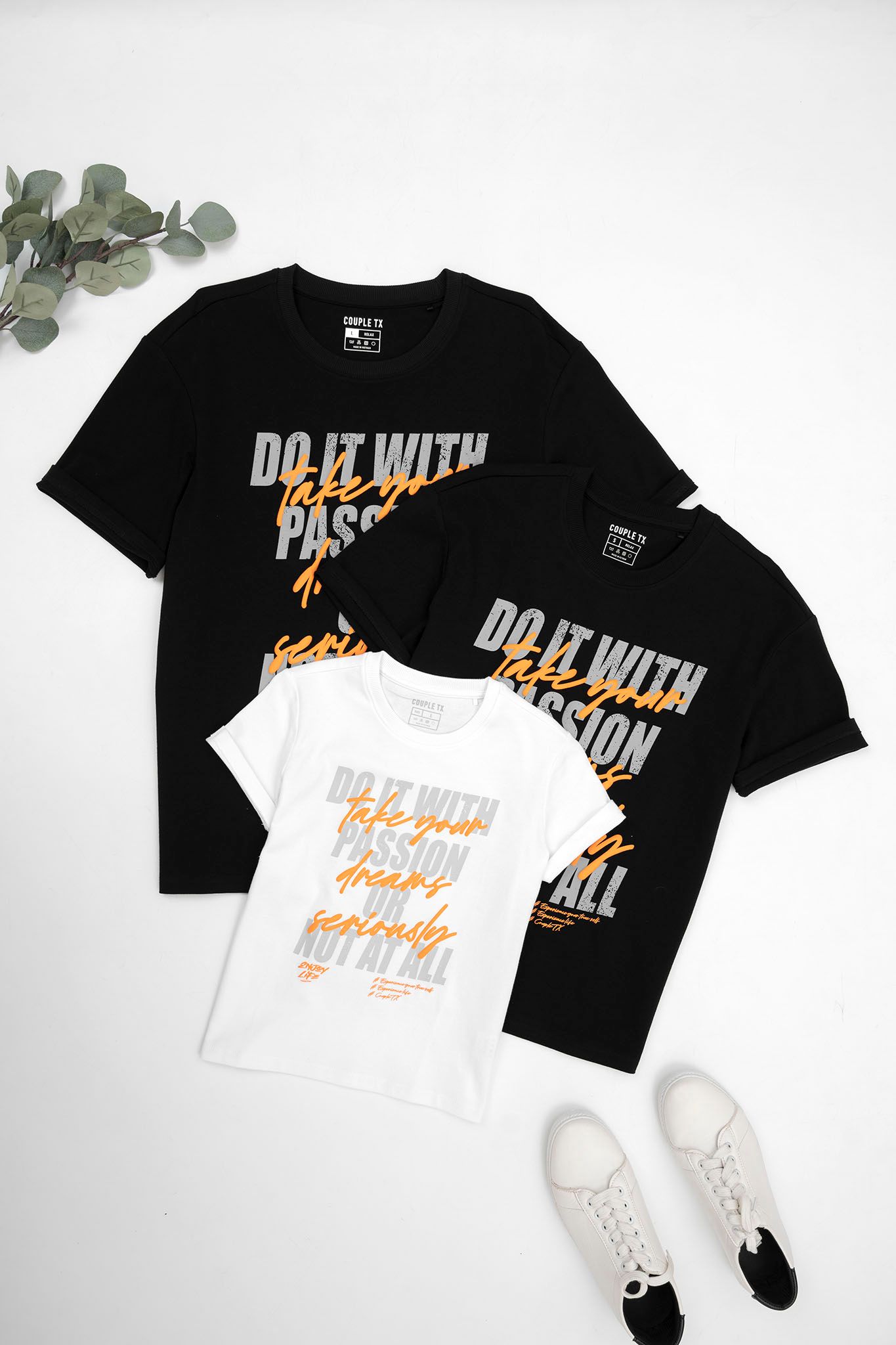 Áo Thun Trẻ Em Relax Fit In Typo Take Your Dreams Seriously KTS 3197 - 