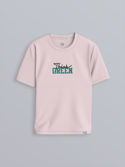 Áo Thun Trẻ Em Typo In Thêu Think Green KTS 3303