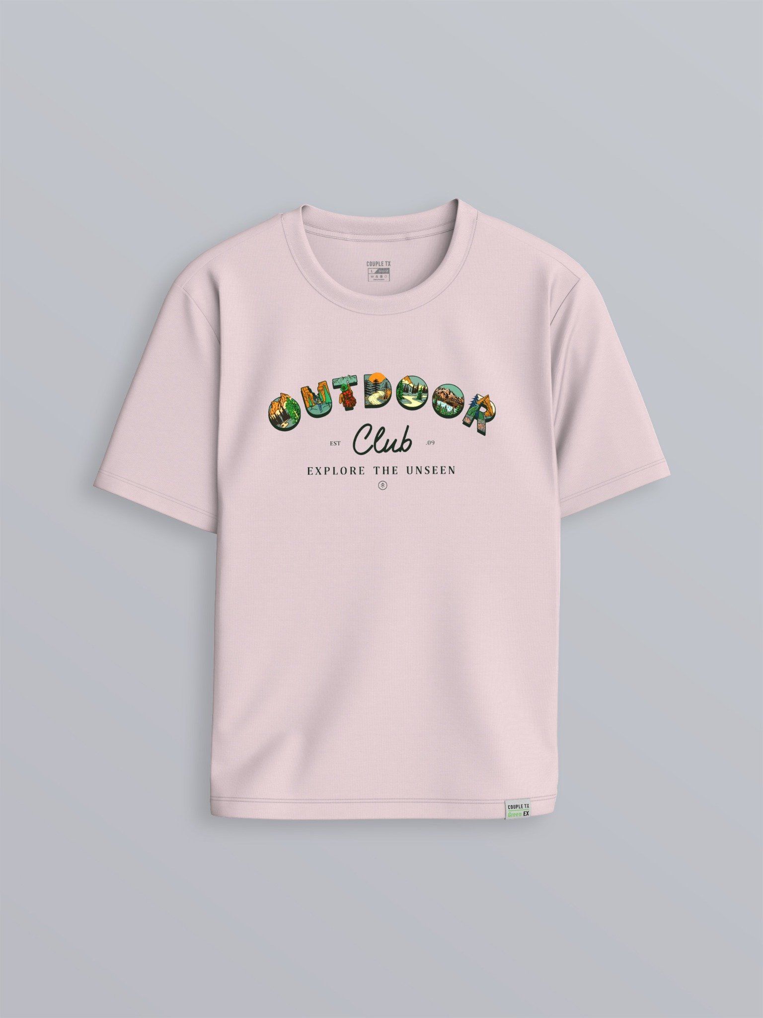  Áo Thun Trẻ Em Green Ex Graphic Typo Outdoor KTS 3384 