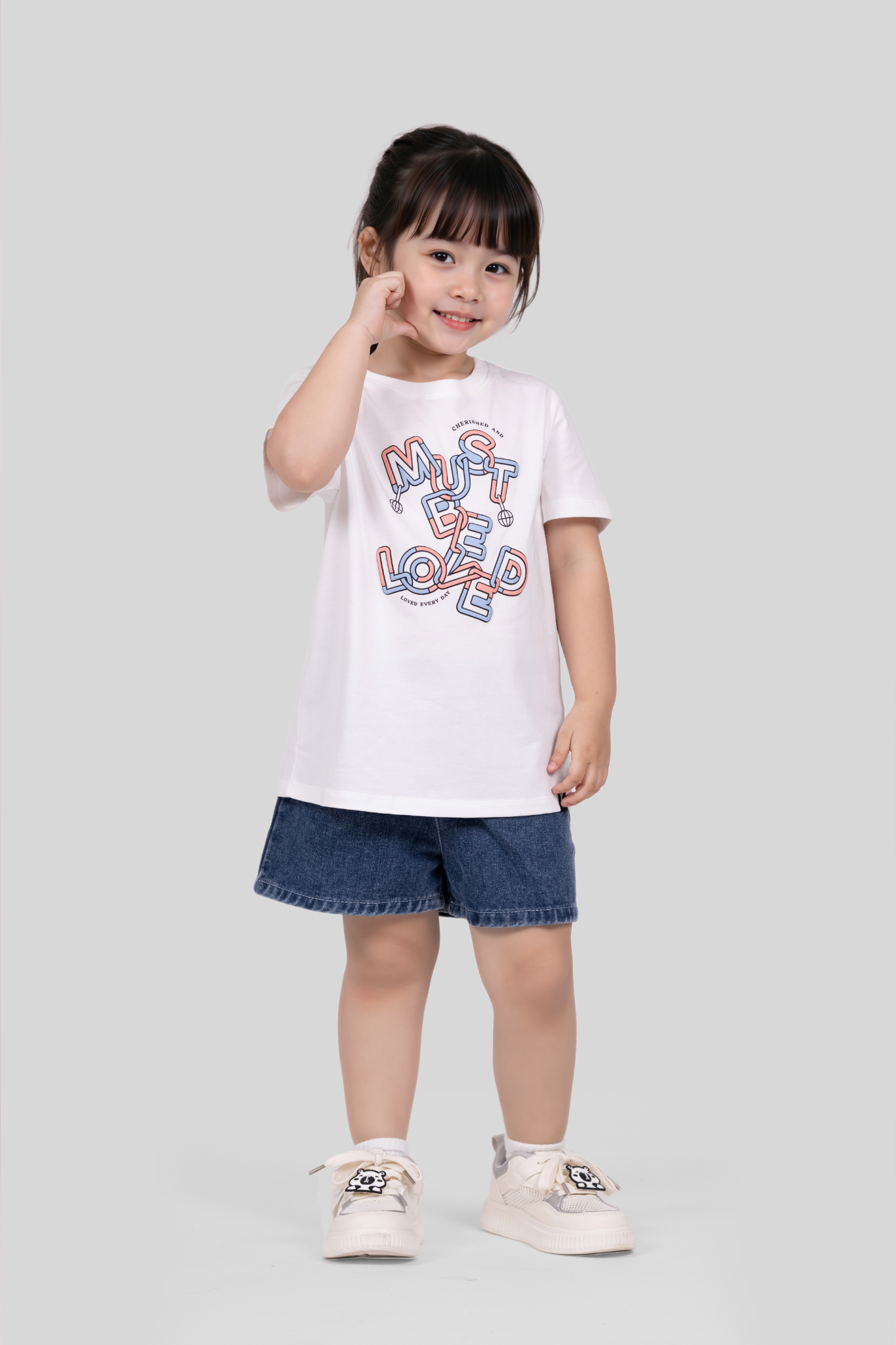  Áo Thun Trẻ Em Must Be Loved KTS 3437 