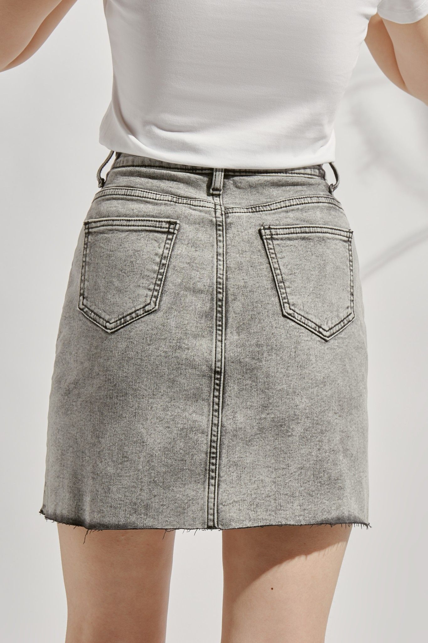 Váy Jean Ngắn Tưa Lai WSK 4018 COUPLE TX #30 Váy Jean Ngắn Tưa Lai WSK 4018 COUPLE TX