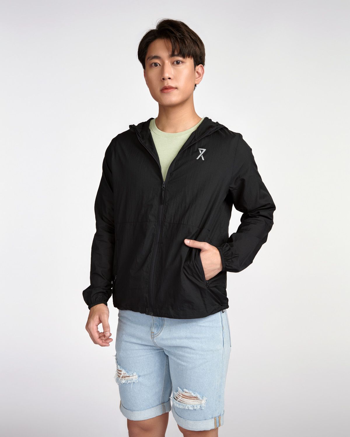  Áo Khoác Nam Dù Mỏng Regular Fit Pocketable UltraLight MOP 1036 