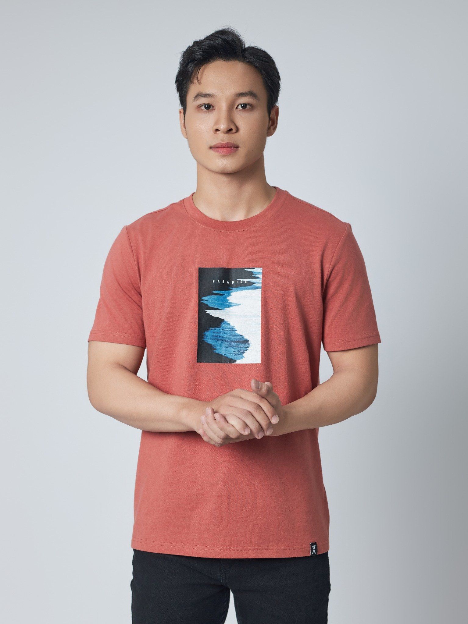  Áo Thun Nam In Họa Tiết MTS 1363 