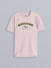 Áo Thun Nam Green Ex Graphic Typo Outdoor MTS 1384