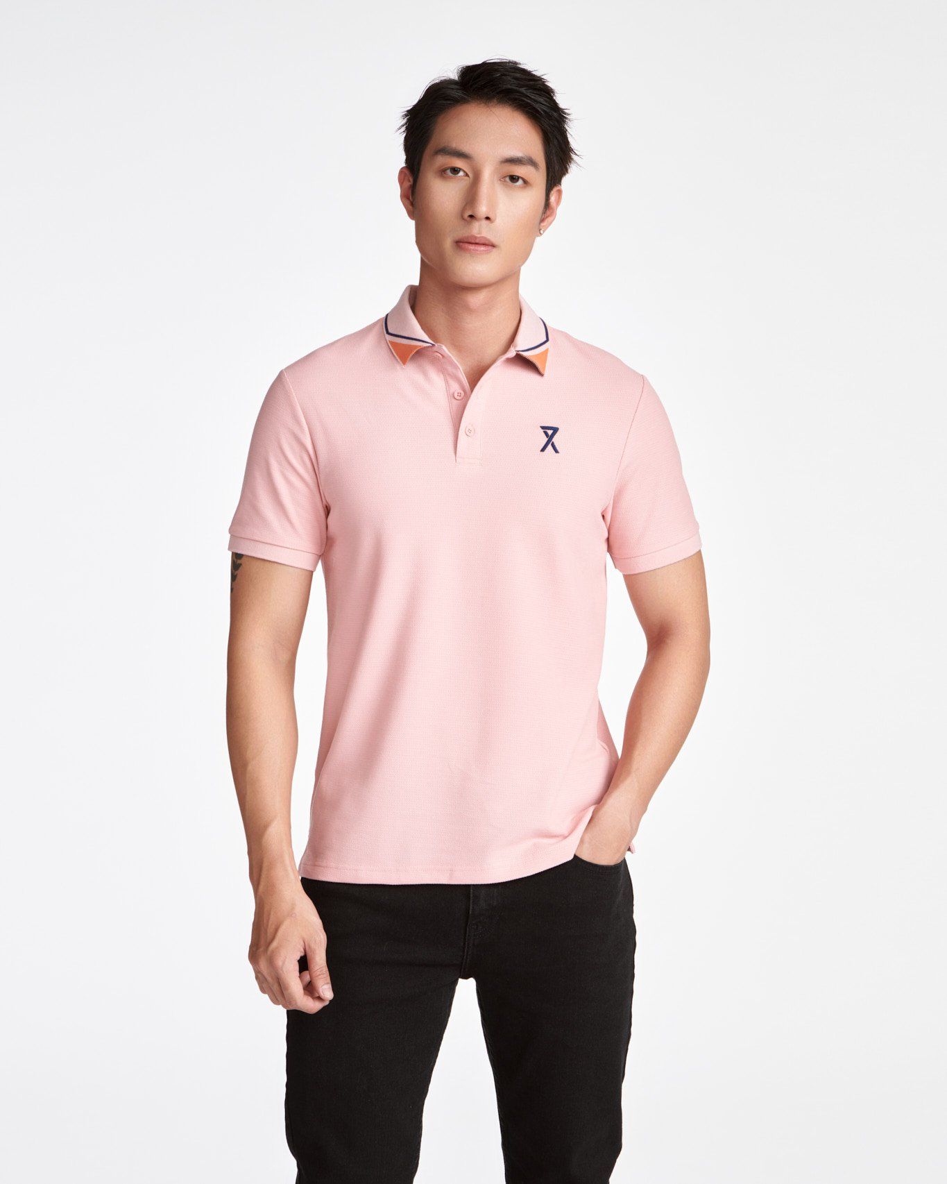  Áo Polo Nam Pique Mắt Bo Kiểu Regular Fit MPO 1032 