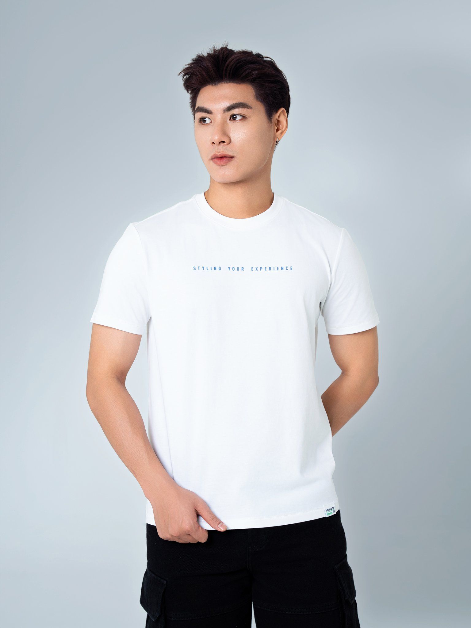  Áo Thun Nam Green Ex Slogan In Cao MTS 1301 