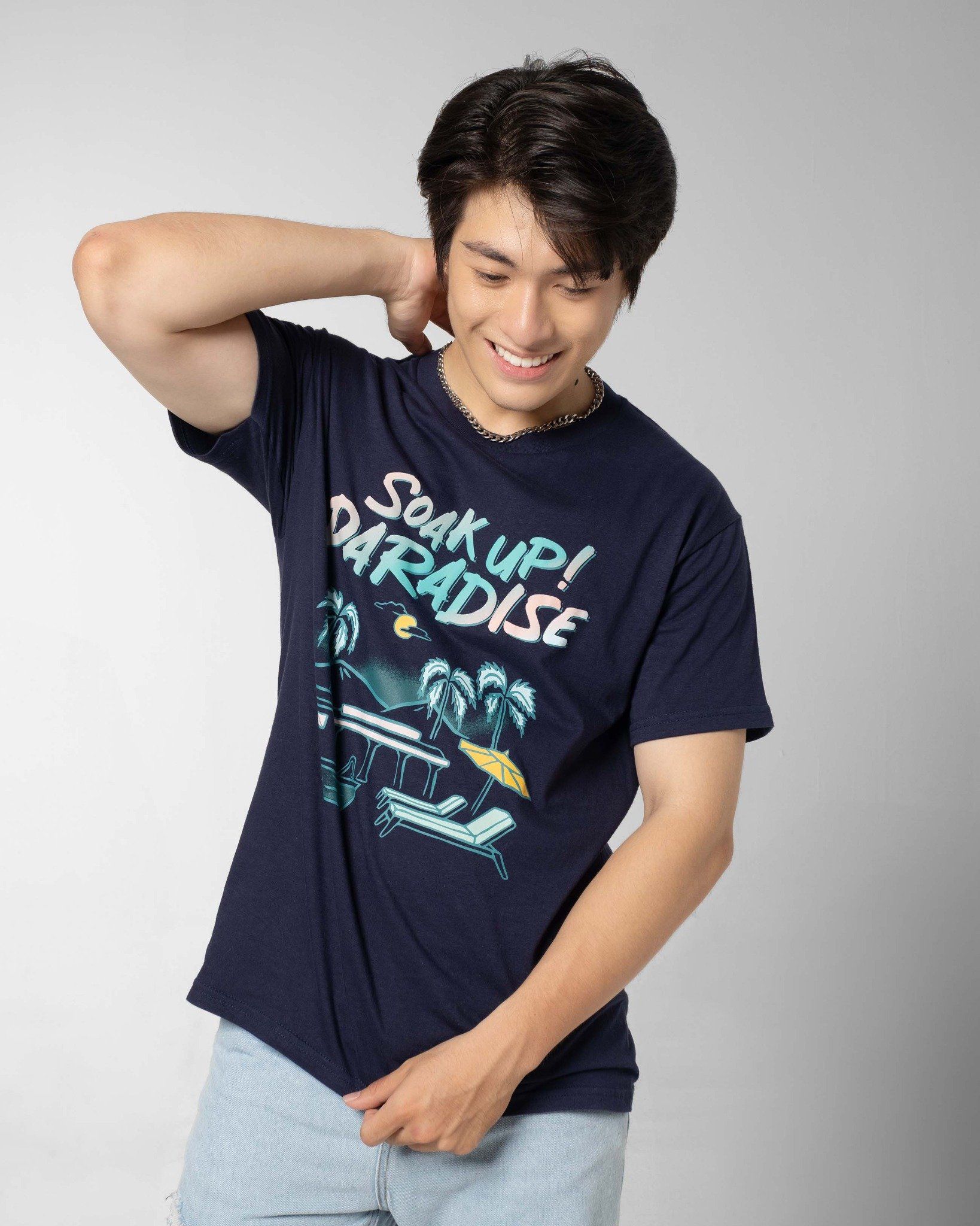  Áo Thun Nam Soak Up Paradise  MTS 1362 