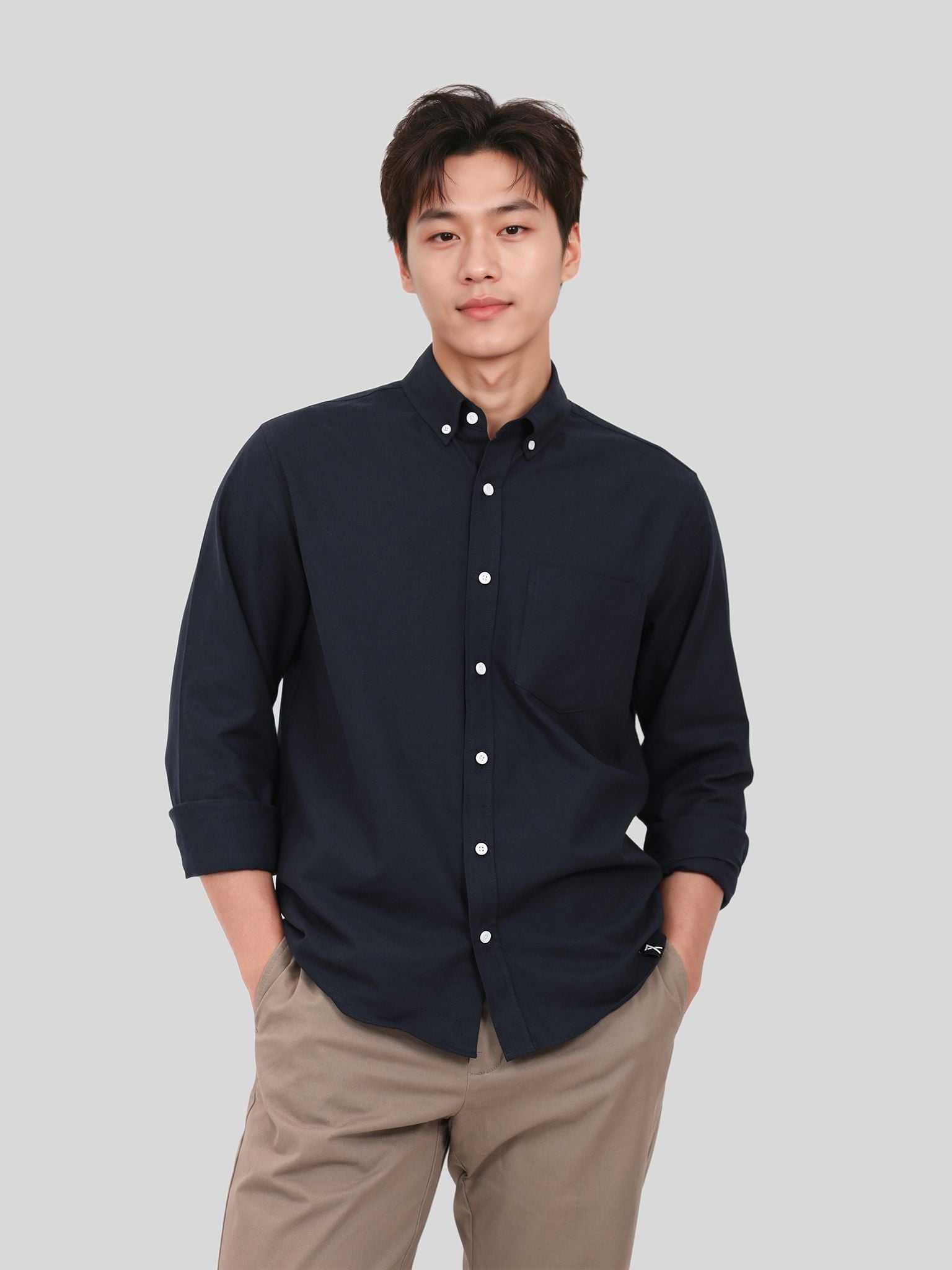  Áo Sơ Mi Nam Oxford Original MSH 1021 