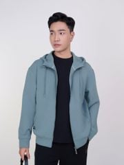 Áo Khoác Nam Thun Airlayer Double Zip Original Logo MOK 1059