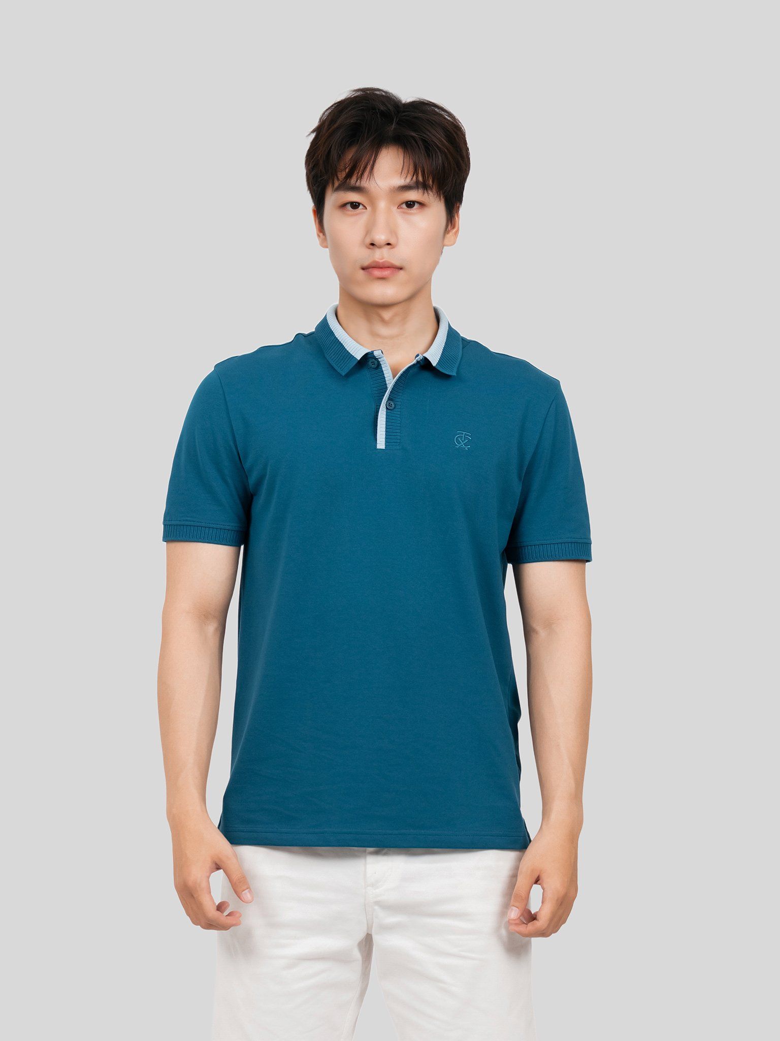  Áo Polo Nam Color Neckline MPO 1068 