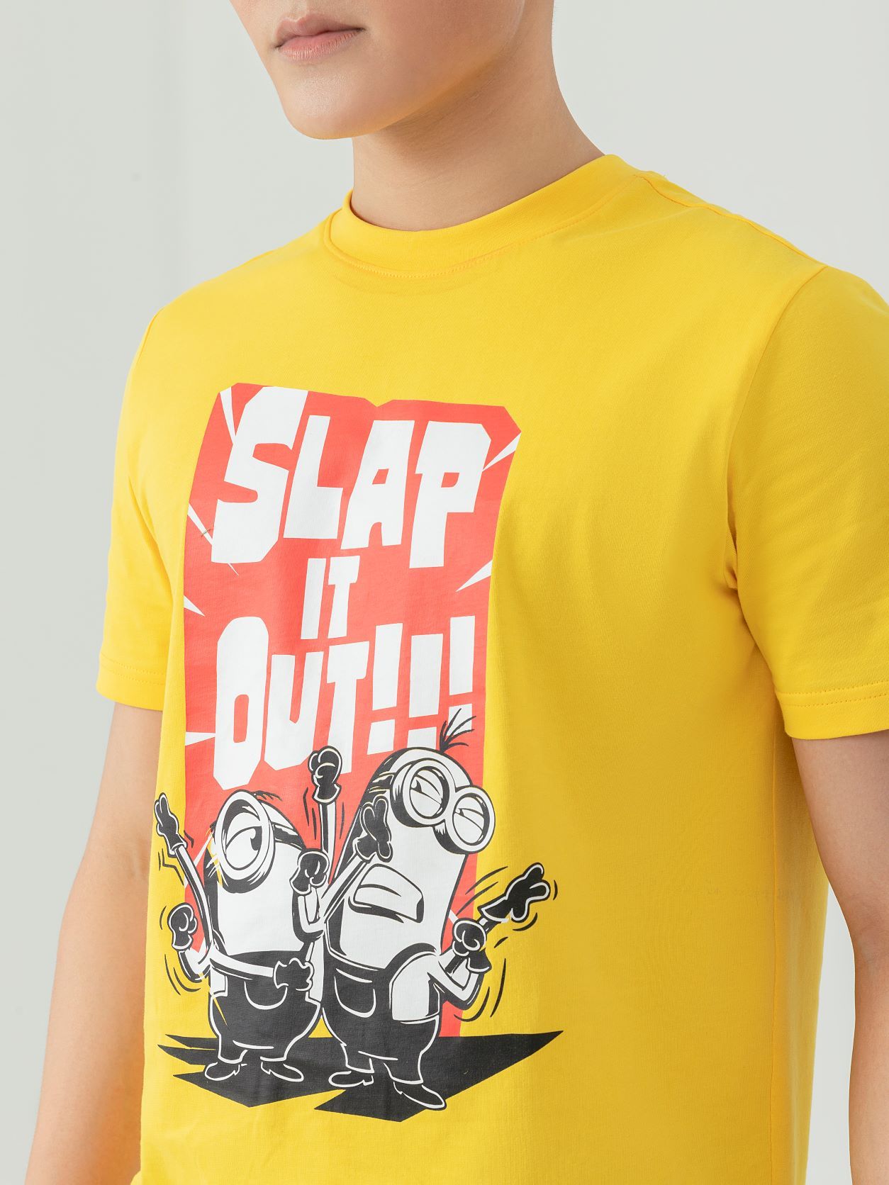 Áo Thun Nam Minions In Graphic Slap It Out MTS 1133 - 