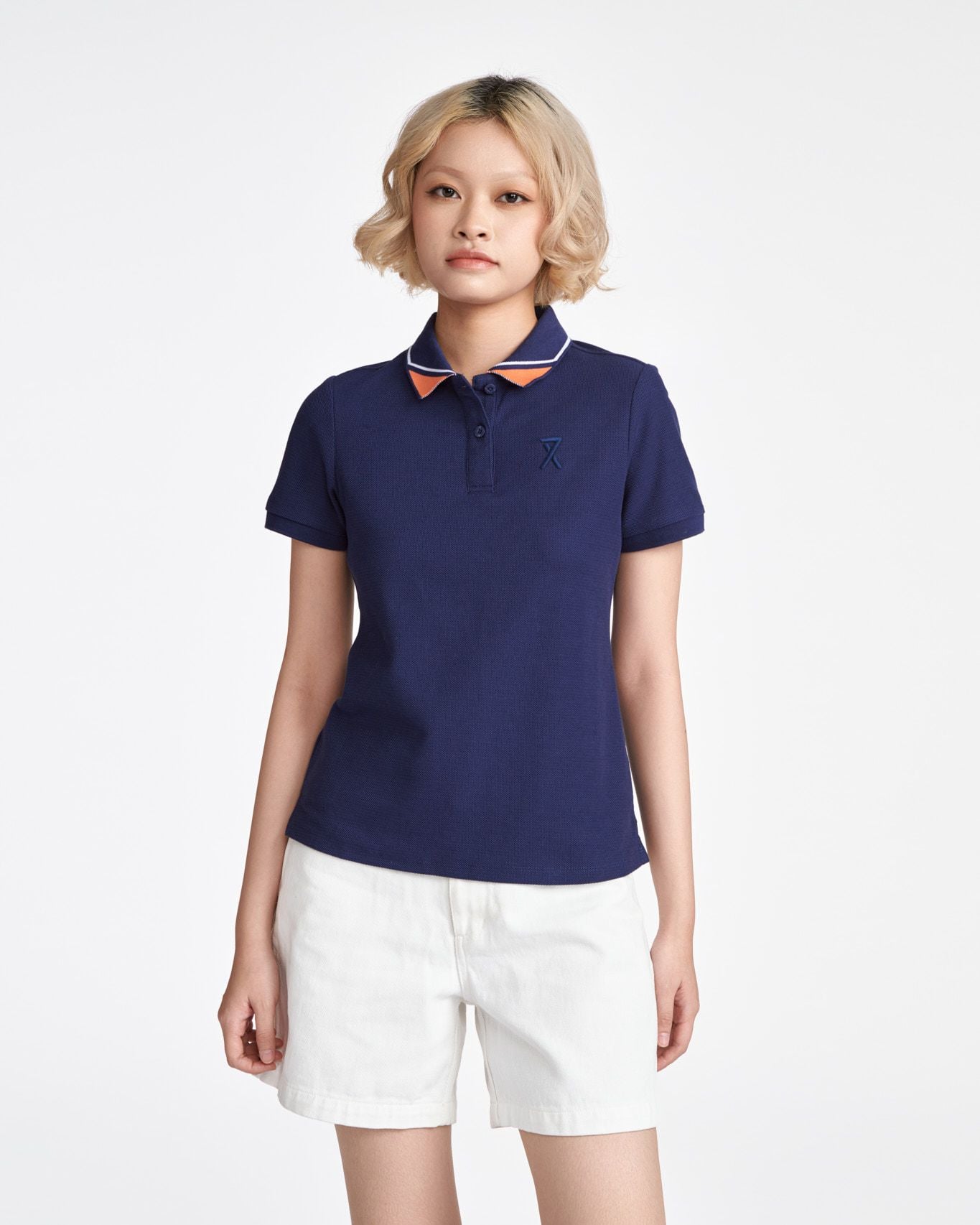  Áo Polo Nữ Pique Mắt Bo Kiểu Slim Fit WPO 2032 