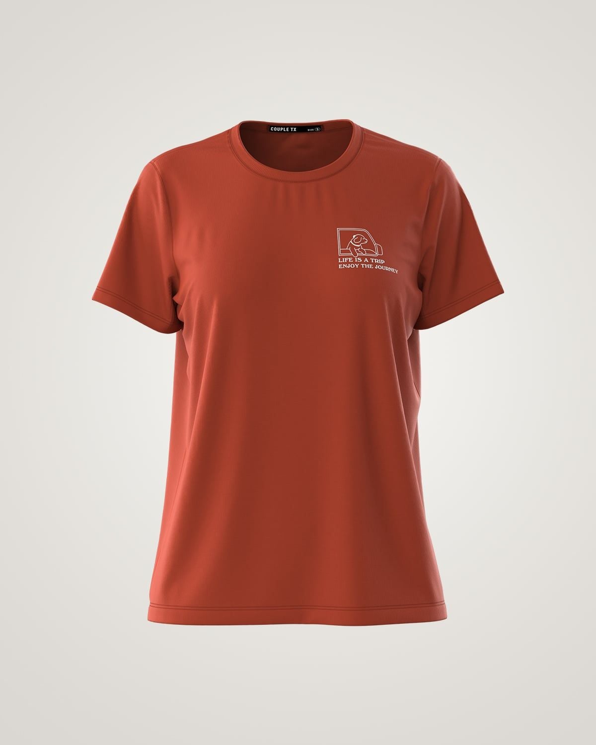  Áo Thun Nữ Regular Basic Thêu Logo Cool WTS 2373 
