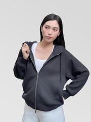 Áo Khoác Nữ Thun Airlayer Double Zip Original Logo WOK 2059