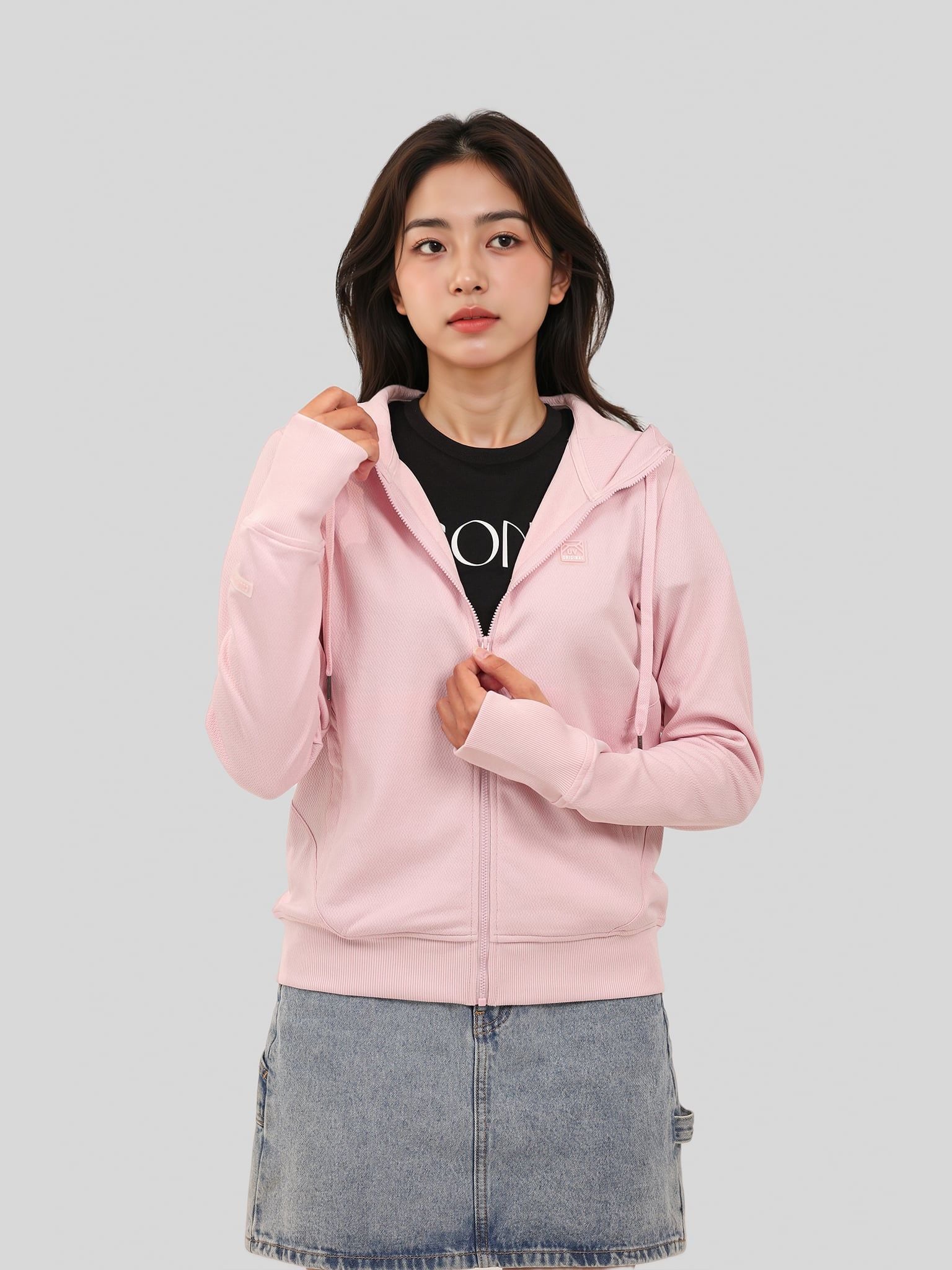  Áo Khoác Nữ Anti UV Original WOK 2064 