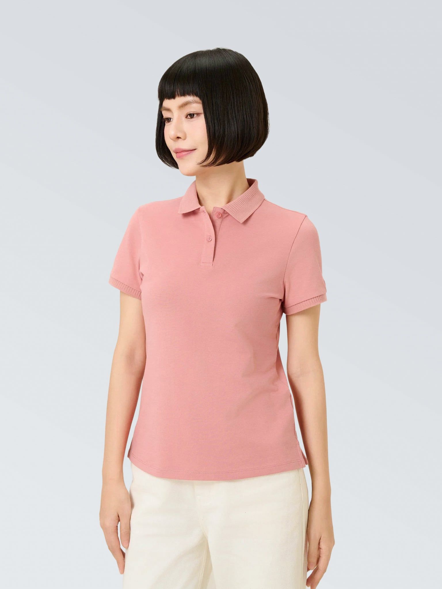  Áo Polo Nữ Basic Thêu Logo CTX WPO 2065 