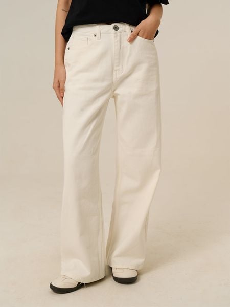  Quần Dài Nữ Culotte Kaki Basic WPA 2011 