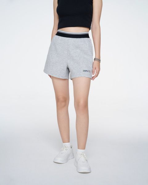  Quần Short Nữ Thun Lưng Phối Bo Sọc WSR 2034 