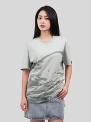 Áo Thun Nữ Graphic Tram Waves Art WTS 2427