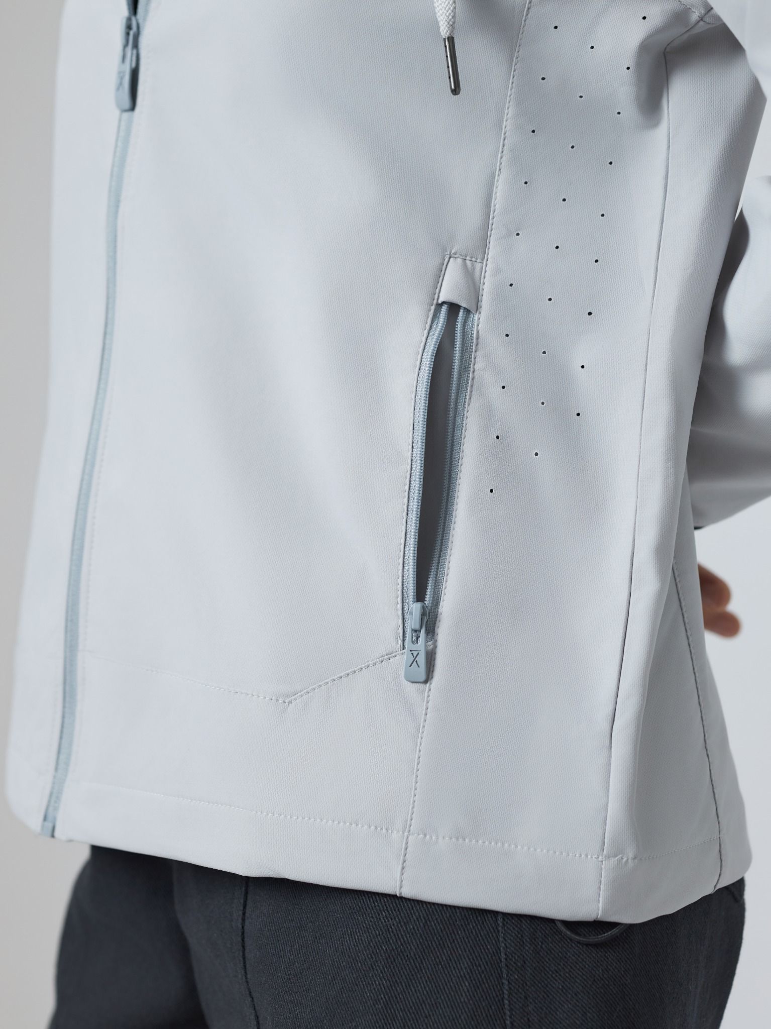Áo Khoác Nữ UV Pro Windbreaker WOK 2058 - Xám