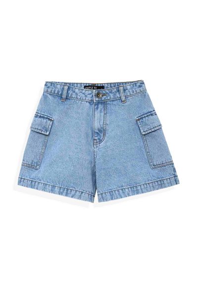 Quần Short Jeans Nữ Túi Đắp Sườn WSR 2016