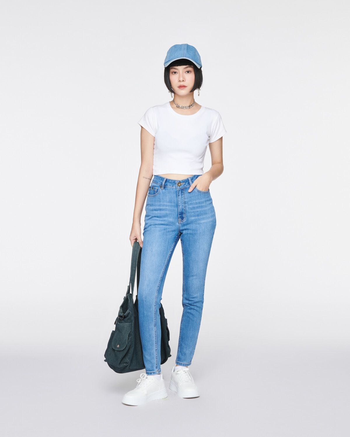  Quần Jean Nữ Coolmax Skinny Fit WJE 2021 