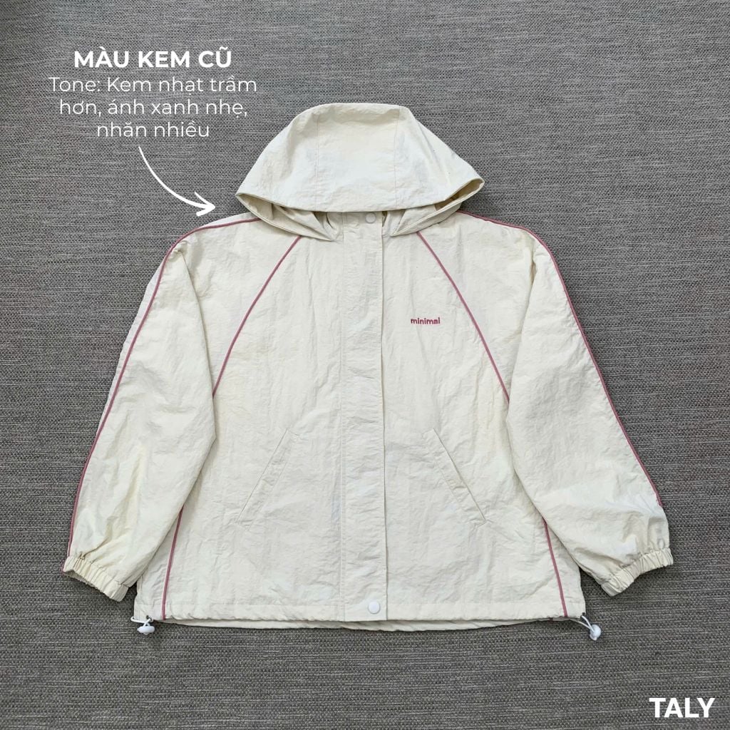 Áo khoác dù 2 lớp Fleur