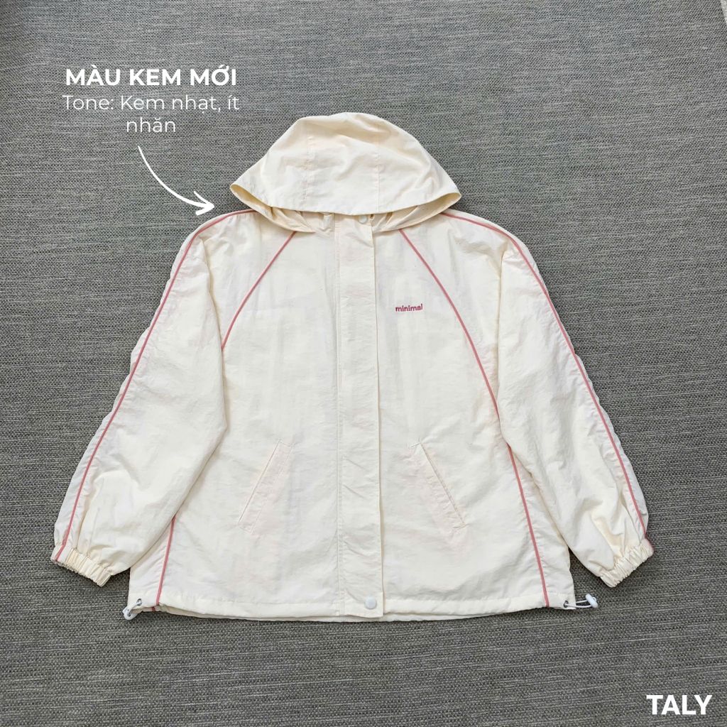 Áo khoác dù 2 lớp Fleur