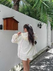 Áo khoác dù 2 lớp Fleur