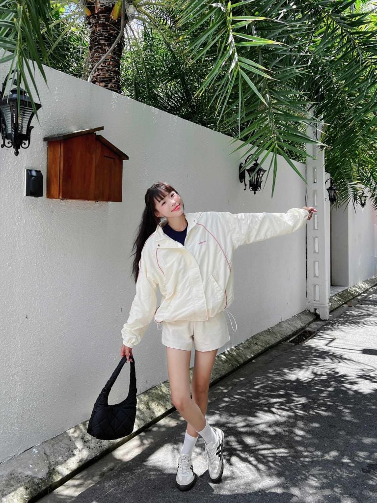Áo khoác dù 2 lớp Fleur