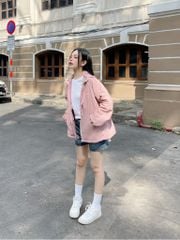 Áo khoác dù 2 lớp Fleur