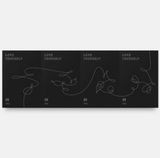 2260. BST LOVE YOURSELF 3RD regular album + poster