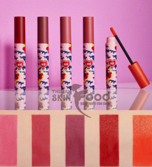 1165. [5 MÀU MỚI 2018] Son Kem Lì 3CE Maison Kitsune Velvet Lip Tint [Phiên bản Giới Hạn Maison Kitsune] - Strawberry Delight