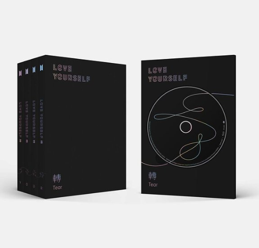 1725. Album BTS [LOVE YOURSELF 轉 Tear] kèm poster