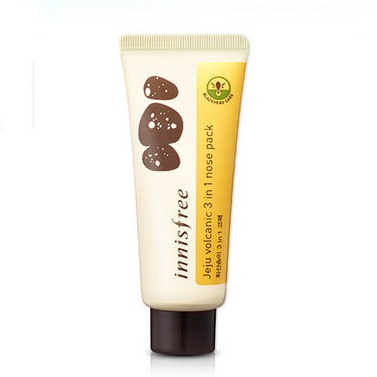 1008. Mặt Nạ Trị Mụn Đầu Đen Innisfree Jeju Volcanic 3 In 1 Nose Pack 40ml