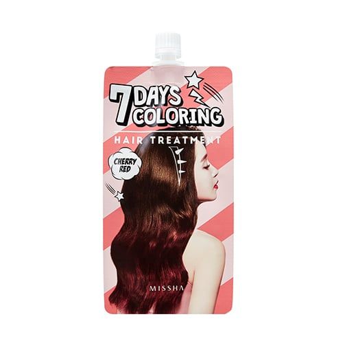 Nhuộm tóc tạm thời Missha 7 Days Coloring Hair Treatment 25mlx4(gói)