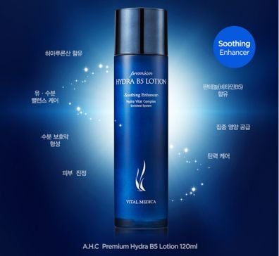 2000. SỮA DƯỠNG DA A.H.C PREMIUM HYDRA B5 LOTION SOOTHING ENHANCER