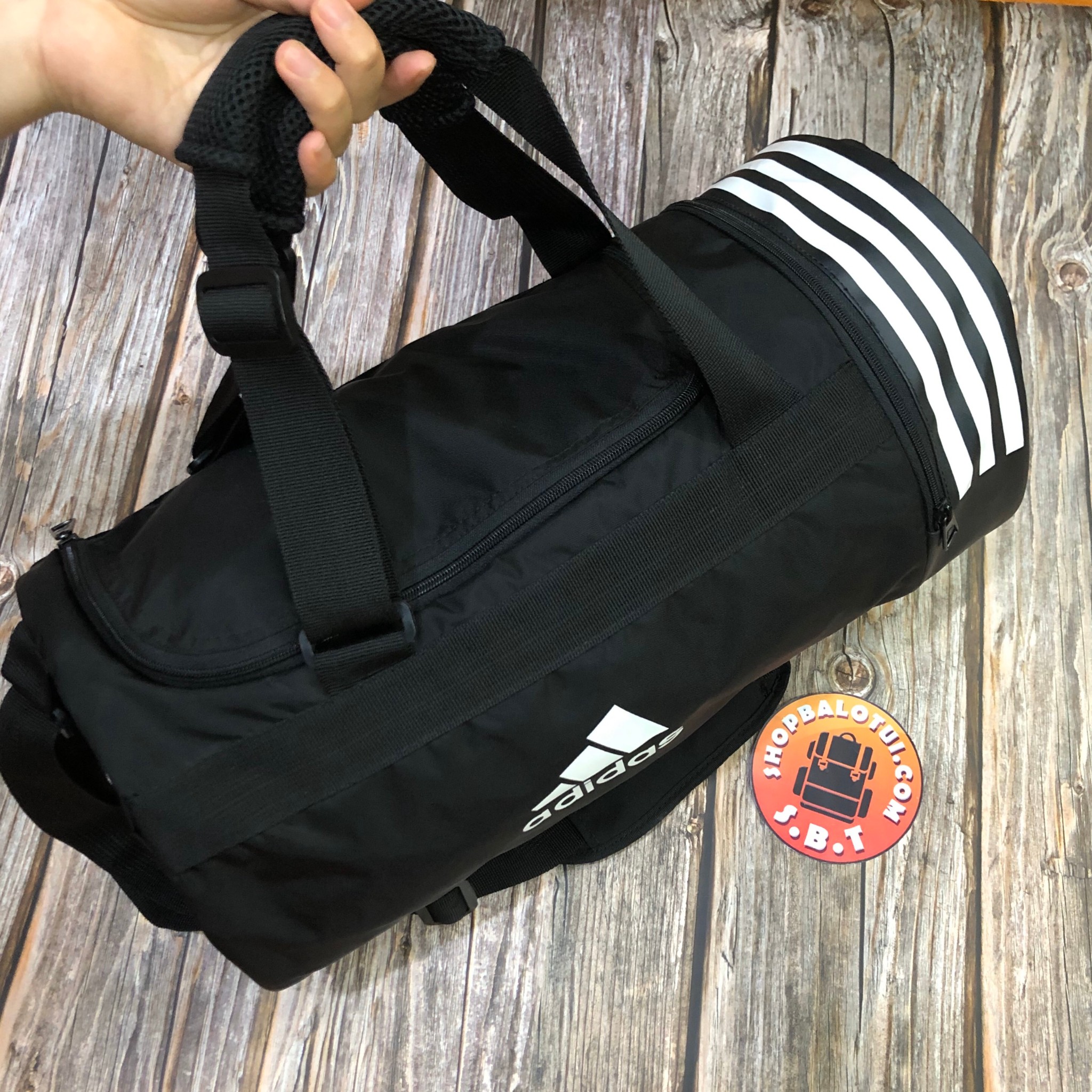 Túi Thể Thao Convertible 3-Stripes Duffel Bag Small – Shop Balo túi
