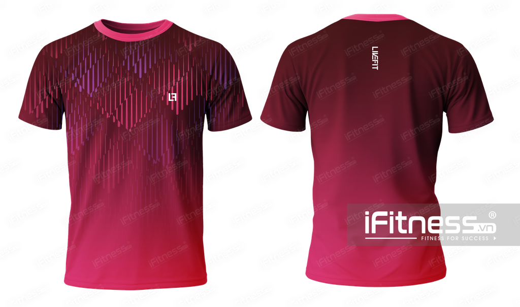 Mẫu Áo Thun Chạy Bộ Thiết Kế LiveFit LF01