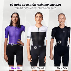 Bộ Quần Áo Ba Môn Phối Hợp Cho Nữ - Evo Next Gen Women's Triathlon Suit (3 màu)