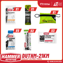 Combo Chạy Dalat Ultra Trail 21Km Hammer Nutrition