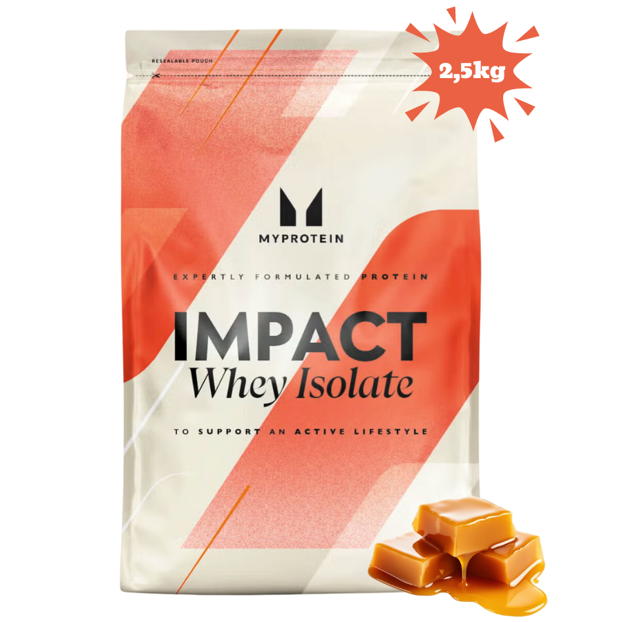 Sữa Tăng Cơ MyProtein Impact Whey Isolate 2.5kg 10 mùi