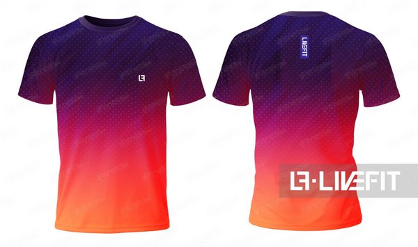 Mẫu Áo Thun Chạy Bộ Thiết Kế LiveFit LF22